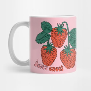 Berry sweet cute strawberries fruit Mug